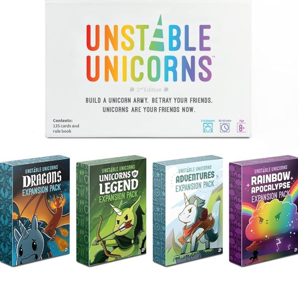 Unstable Unicorns 🦄 Build a Unicorn ARMY
135 Card Game Ages 14+ 2-8 players
NWT - Picture 8 of 11